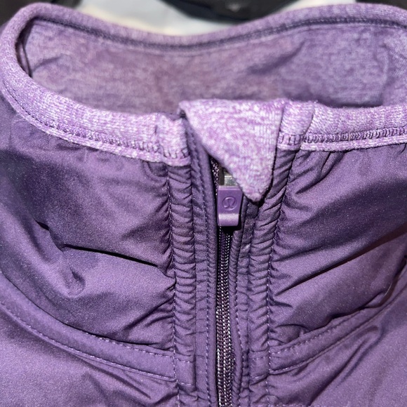 Lululemon Fluff Off Vest. Deep Zinfandel. Size 12. - Picture 7 of 12